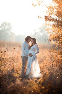 photographe pour femme enceinte en hivers